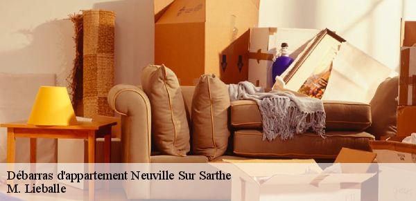 Débarras d'appartement  neuville-sur-sarthe-72190 M. Lieballe 