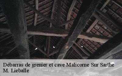 Débarras de grenier et cave  malicorne-sur-sarthe-72270 M. Lieballe 